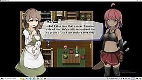 Wild adventure in animated porn game, rune seeker