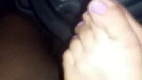 Intense Footjob By Andi