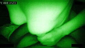 Stepmom's handjob on cock in homemade video, damn, watch her ride that dick in a wild sex tape!