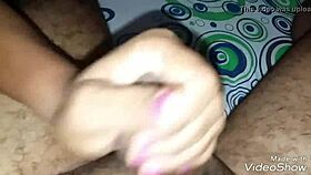 This naughty brazilian couple in amateur video.