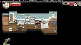 Nerdy Girl's Public Library Handjob: Taboo Hentai Adventure with Monster Cock