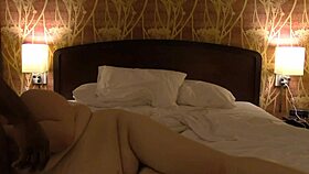 this old bbw housewife is cheating with a nerd who has a monster black cock