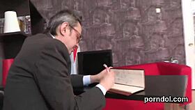 Did you see that innocent bookworm get seduced and poked by her older lecturer?