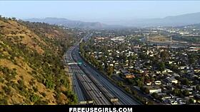 Tiny redhead teen 18+ free use for trainer Madi Collins, Aria Carson, Robby Echo 😈