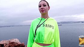 Hey, this French blonde queen at 20 wants to realize her fantasy with big tits and group fun 😏💋