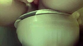 exciting my cousin with a sneaky little tease at home