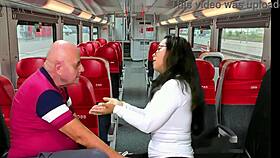 4k steamy sex scenes, big tits, and anal play on sizzling train ride in HD