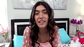 i'm giving aubry a hand, aubry babcock and joshua lewis