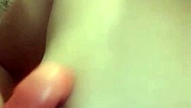 exciting my cousin with a sneaky little tease at home