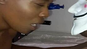 Lil Pudding Bowls Shows Off Big Tits In Ebony Blowjob And Fucking Scenes