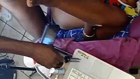 Is this African American milf's creamy pussy ready for a hard fuck?