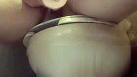 exciting my cousin with a sneaky little tease at home