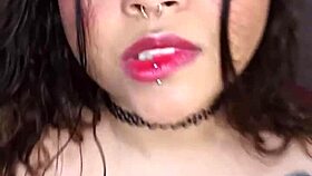 Solo Voyeur Babe Plays with Cock in Wild Cum Action