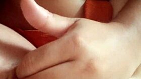 I'm so addicted to masturbating my small tits to orgasm, part 6.