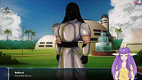 Japanese anime Videl cums from anal fucking in Dragon Ball adventure