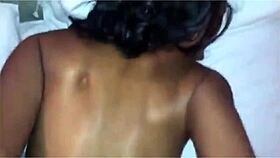 young teen with big ass gets anal fucked by monster cock in amateur scene