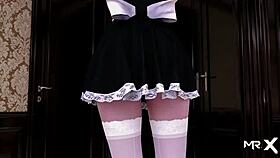 Intense emotions build during the creampie in the kitchen