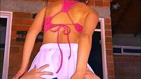 the boldest schoolgirl ran away with her boyfriend for a night of passion.