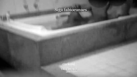 I filmed my hotwife with her shy friend in the jacuzzi.