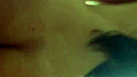 Teen 18+ sits on stepbrother's cock watching TV