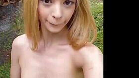 just fucking my athletic stepsister outside in doggystyle with her narrow ass