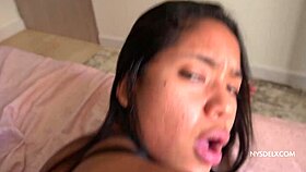 Look how I fuck with my stepfather while my stepmom is in the shower