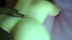 Phat booty bent over in doggystyle teasing