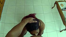 Blowjob Mastery with Latina Milf Giving Intense Facial Cumshot