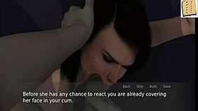 watch these cartoon characters with big cocks fuck in a triangle