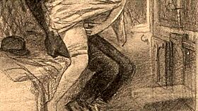 vintage erotic cartoon illustration