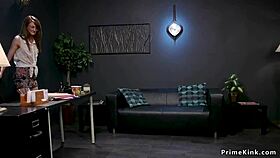 BBC boss ties up MILF employee and teen 18+ for anal submission in a group fantasy.