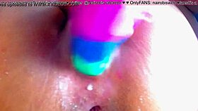 squirt yumy got me hooked with those big tits and wild moves.