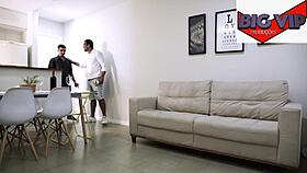 mulher viajou, chamei amigo para show em casa com victoria dias, tony tigrao, big bambu e amaya takayo 😈