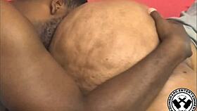 Intense cumshots drench huge tits and ass