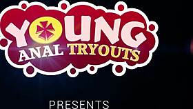 young chick prepares her asshole for fantastic anal orgasm in close up