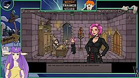 witch trainer silver continues the adventure in part three