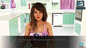 Sunshine Love, That Horny Teen Brunette, Fucking Those Big Tits In POV.