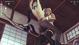 friends share a playful tickling session with girlfriends