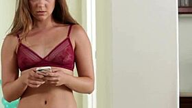 Beautiful model sucks BBC and gets fucked by lucky guy in glamour storyline