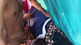 Hey, wanna see our homemade teen wife sex tape going viral with me, Hanif, Mst Sumona, and Manik Mia in a hot Bengali threesome?