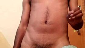 Intense Pleasure As Reshmi Shalwar Masturbates Her Big Cock