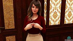 Sunshine Love, That Horny Teen Brunette, Fucking Those Big Tits In POV.