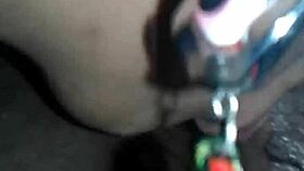 shemale sucking and fucking on the street 😏