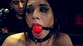 Punished teen aidra fox bound in rough anal bondage