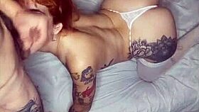 chica angelical sucking my cock while twerking, then i cum in her ass