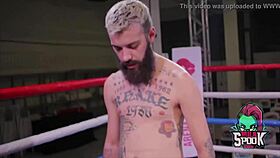 tattooed teen slut gets doggystyle assfucking from big cock professor titto gomez