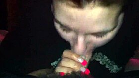 Intriguing amateur cocksucking with intense sucking and cock play