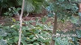 I was just showin’ off in the park, but got so horny I gave it up right there till I got cum in my mouth!