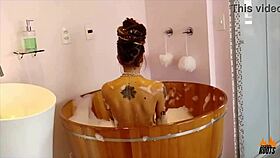 brazilian babe masturbates in office during photo shoot 😏