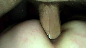 Anal assfucking on sofa in pov.